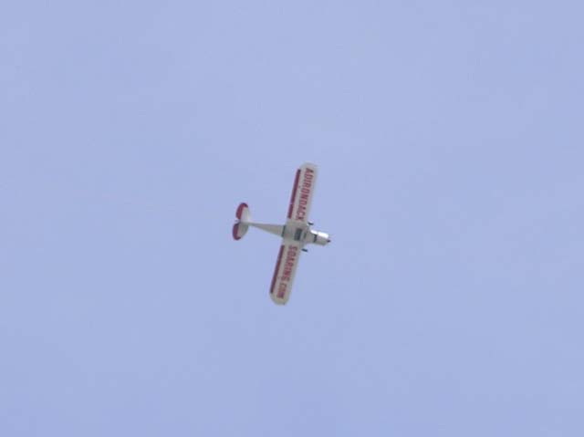 adk tow plane sky